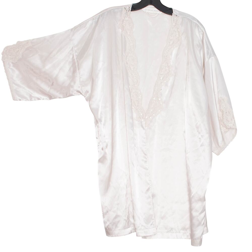Victorias Secret Vintage Robe Coquette Old Money Quiet Luxury Lace Size One Size